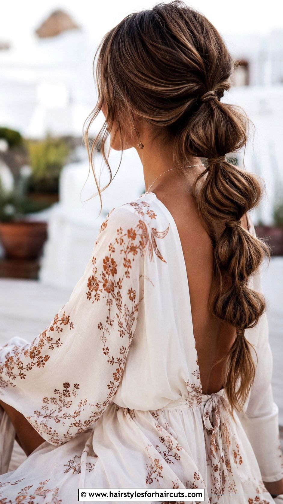 Boho Bubble Ponytail - 25 bubble hairstyles - 25 bubble hairstyles