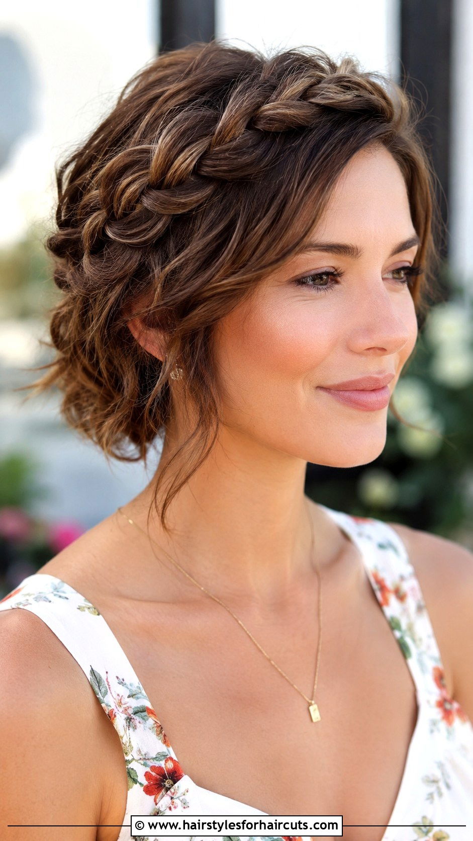 Boho Crown Braid Short Hair - 25 boho hippie hairstyles for short hair - 25 boho hippie hairstyles for short hair