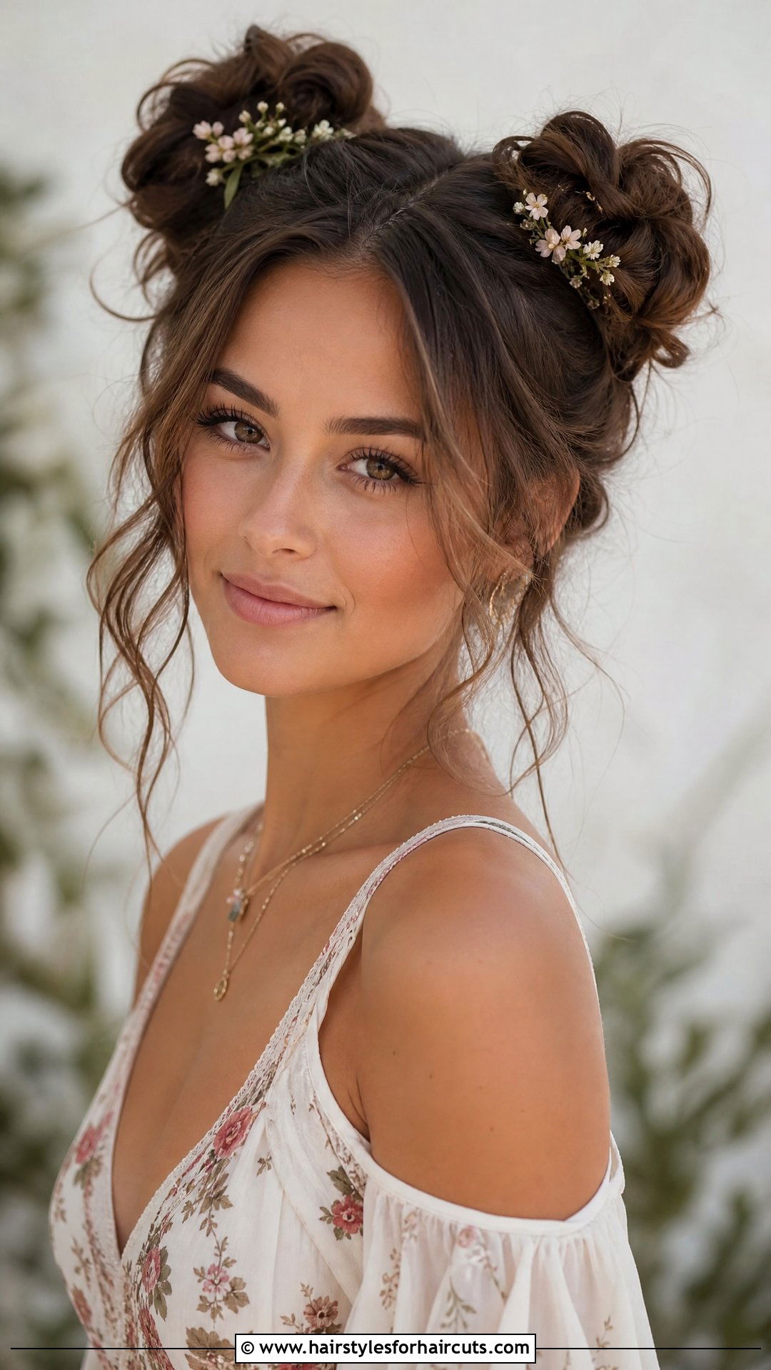 Boho Double Bun - 25 double bun hairstyles - 25 double bun hairstyles