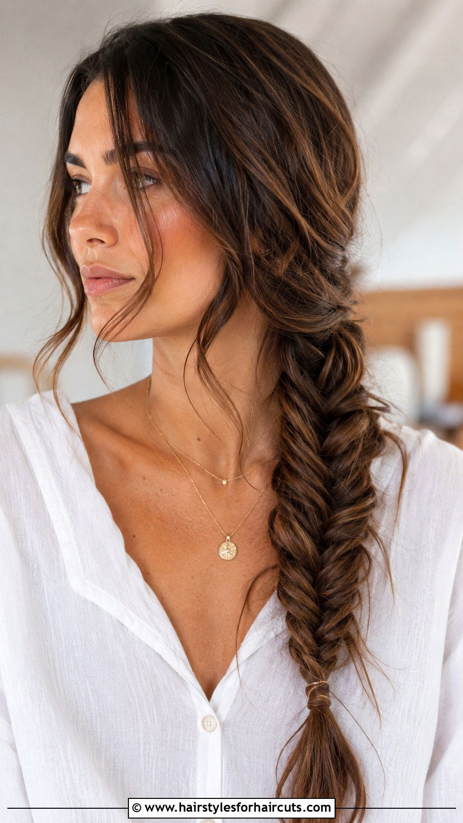Boho Fishtail Braid - 25 boho hairstyles - 25 boho hairstyles
