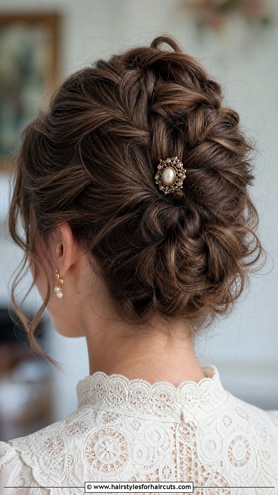 Boho French Braid Updo - 25 boho wedding hairstyles for long hair - 25 boho wedding hairstyles for long hair