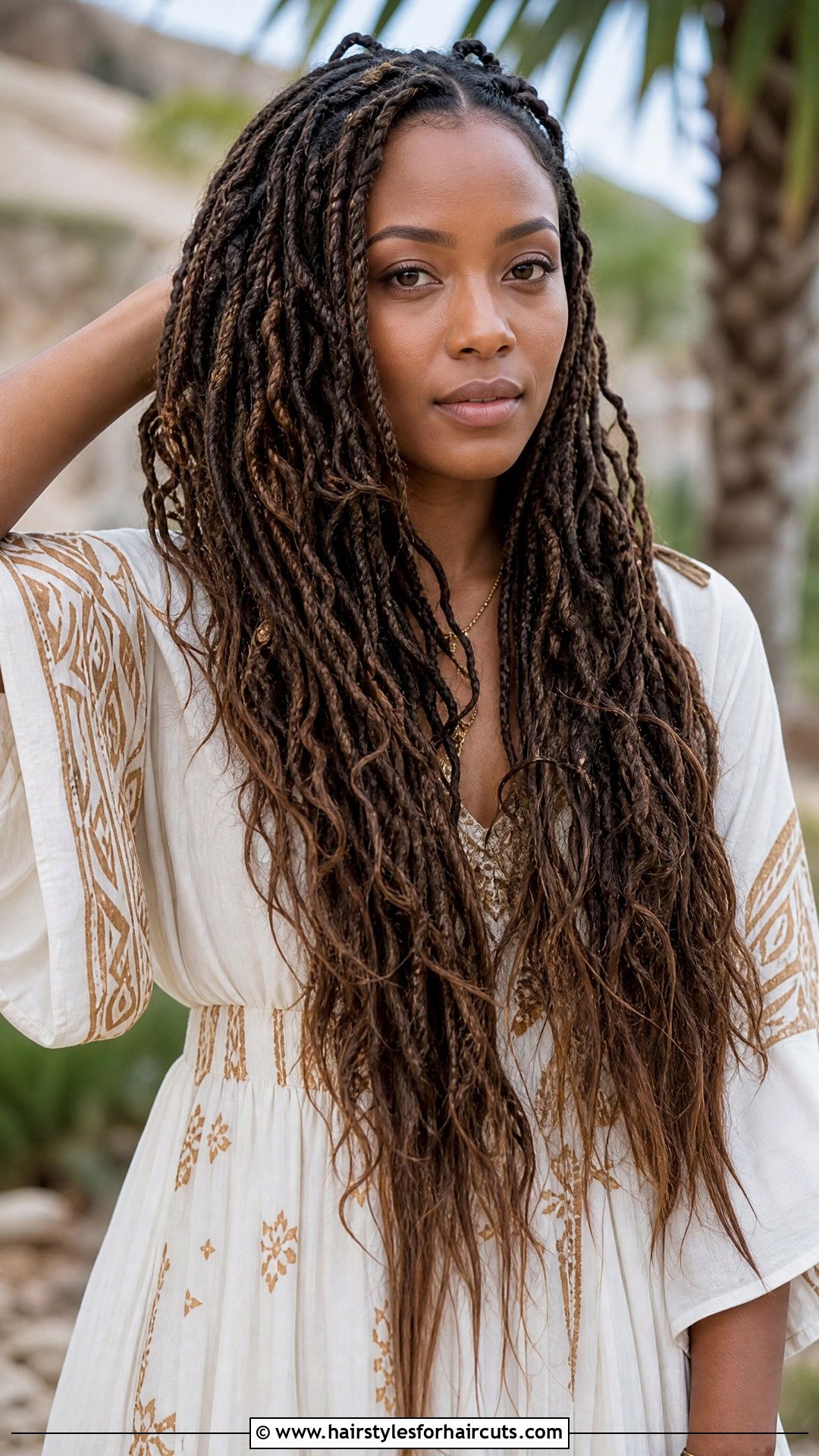 Boho Goddess Locs Crochet - 25 crochet hairstyles with human hair - 25 crochet hairstyles with human hair