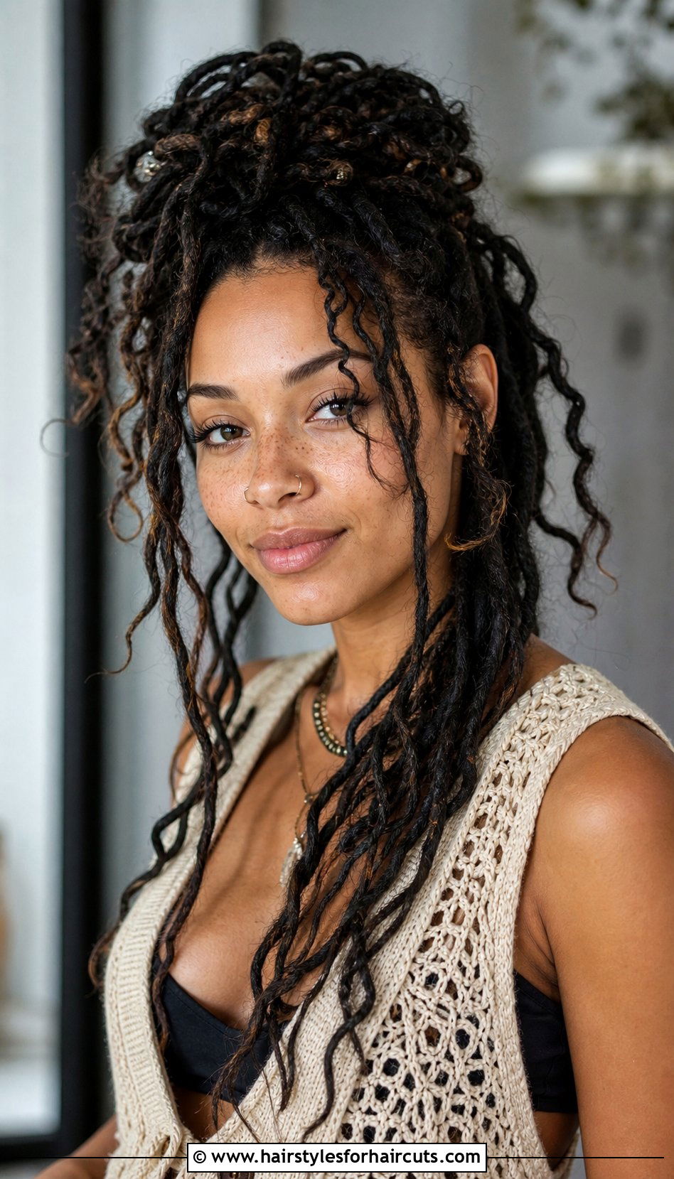 Boho Hippie Locs - 25 bohemian crochet hairstyles - 25 bohemian crochet hairstyles