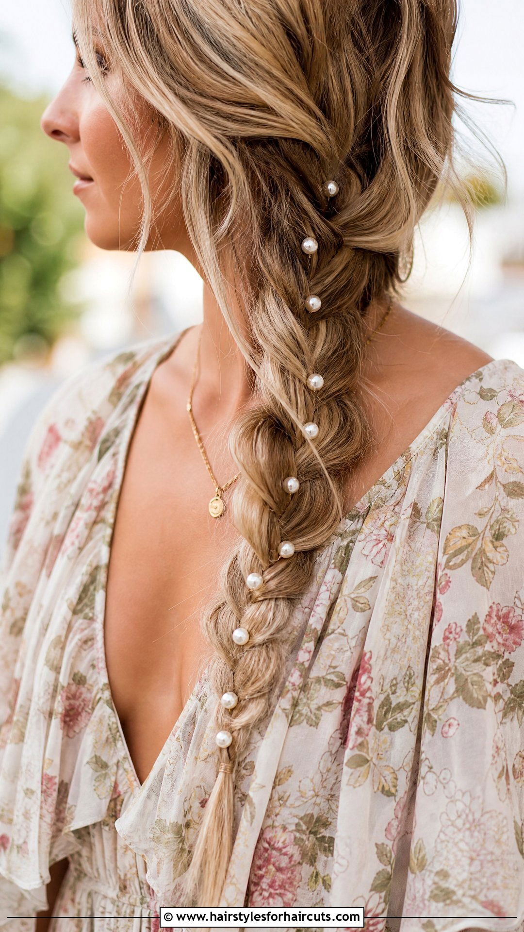Boho Pearl Braid - 25 pearl hairstyles - 25 pearl hairstyles