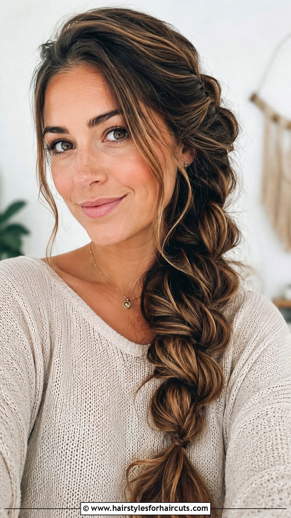 Boho Rope Braid - 25 boho hairstyles - 25 boho hairstyles