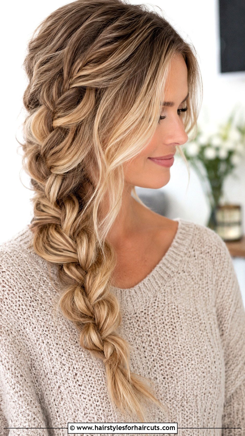 Boho Side Braid - 25 boho hairstyles - 25 boho hairstyles