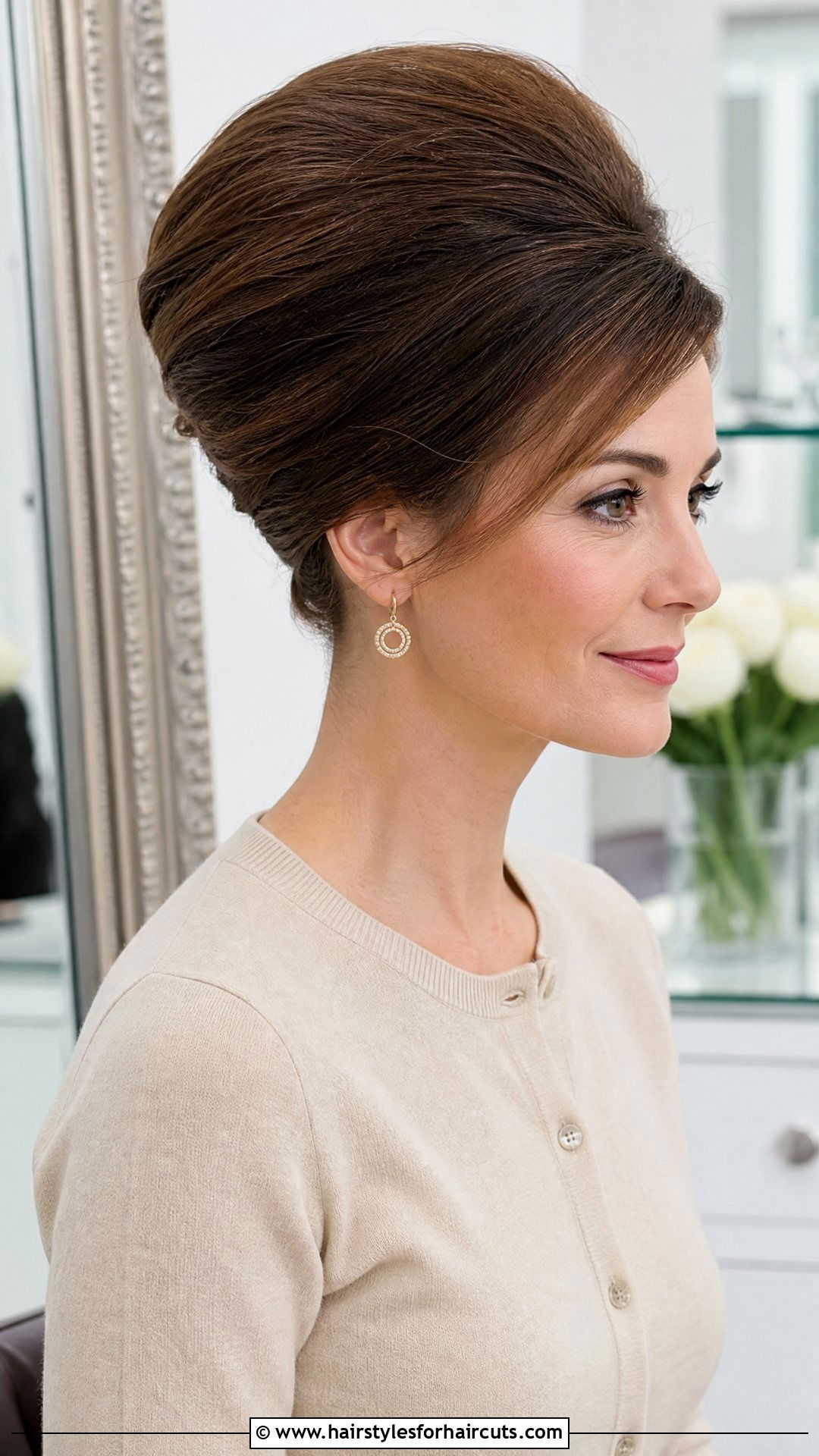 Bouffant Beehive Updo - 25 bee hive hairstyles - 25 bee hive hairstyles