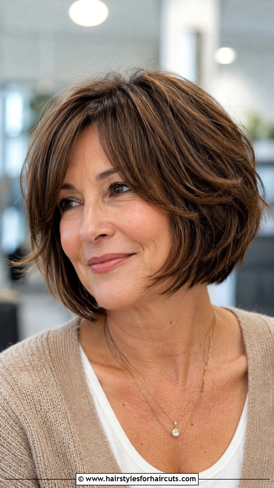 Bouncy Razored Bob Haircut - 25 bouncy hairstyles - 25 bouncy hairstyles