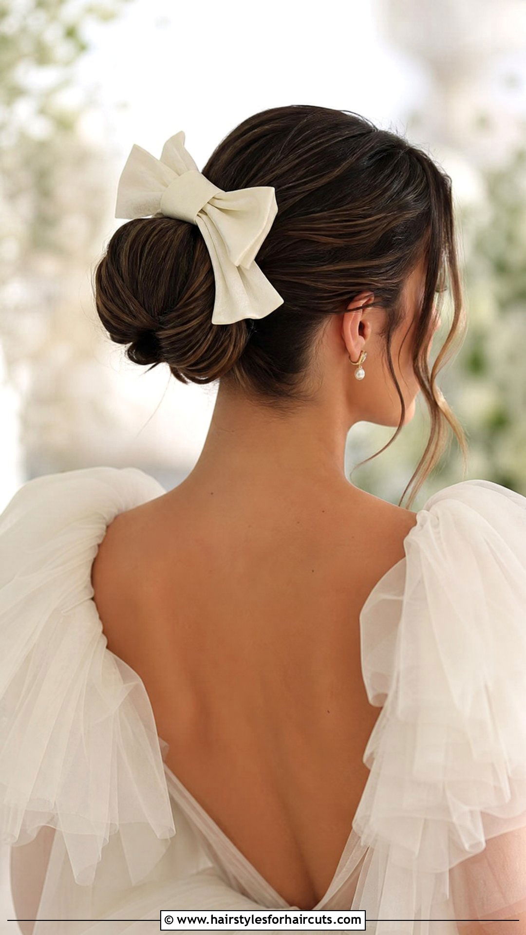 Bow Shaped Wedding Updo - 25 wedding updo hairstyles - 25 wedding updo hairstyles