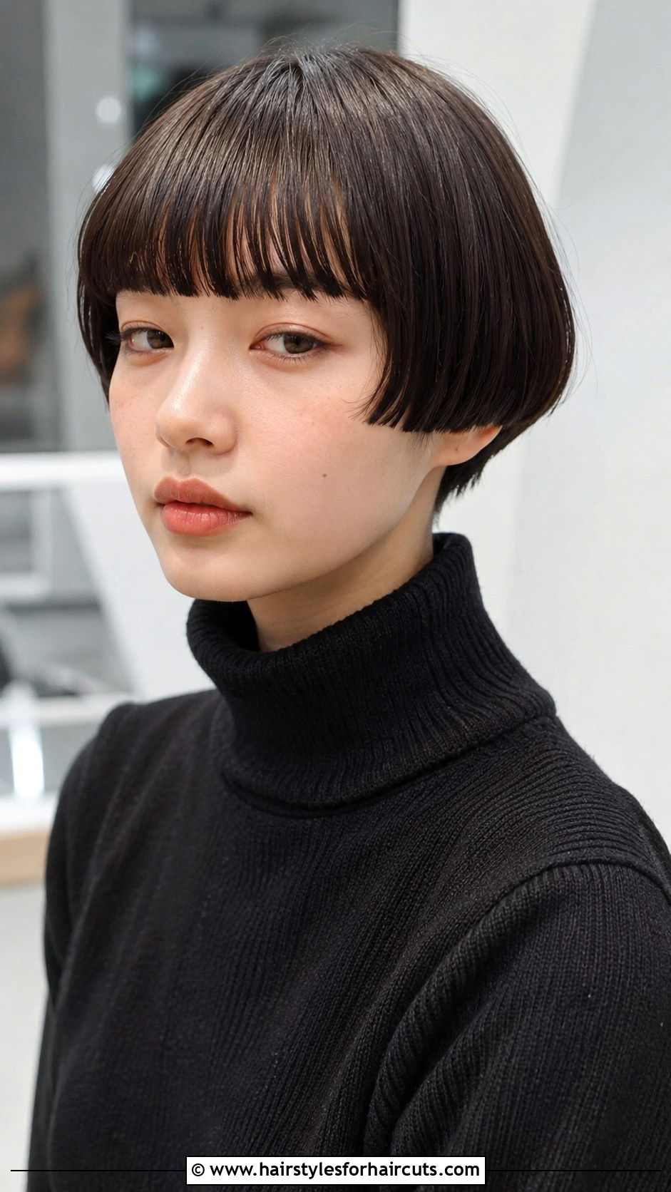 Bowl Cut - 25 short haircuts for girls - 25 short haircuts for girls