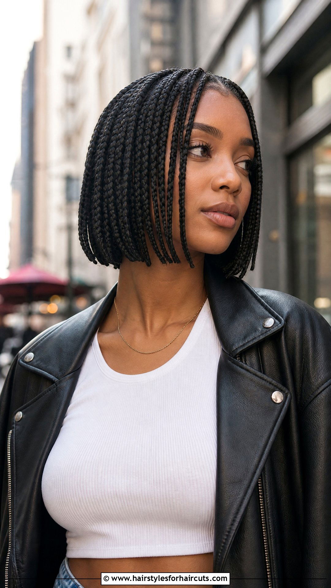 Box Braid Bob - 25 hairstyles with braid - 25 hairstyles with braid