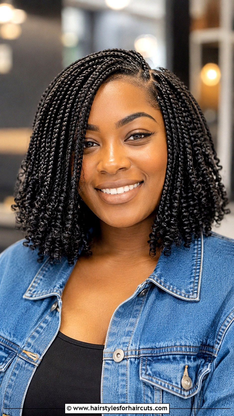Box Braid Bob Crochet Hairstyle - 25 bob crochet hairstyles - 25 bob crochet hairstyles