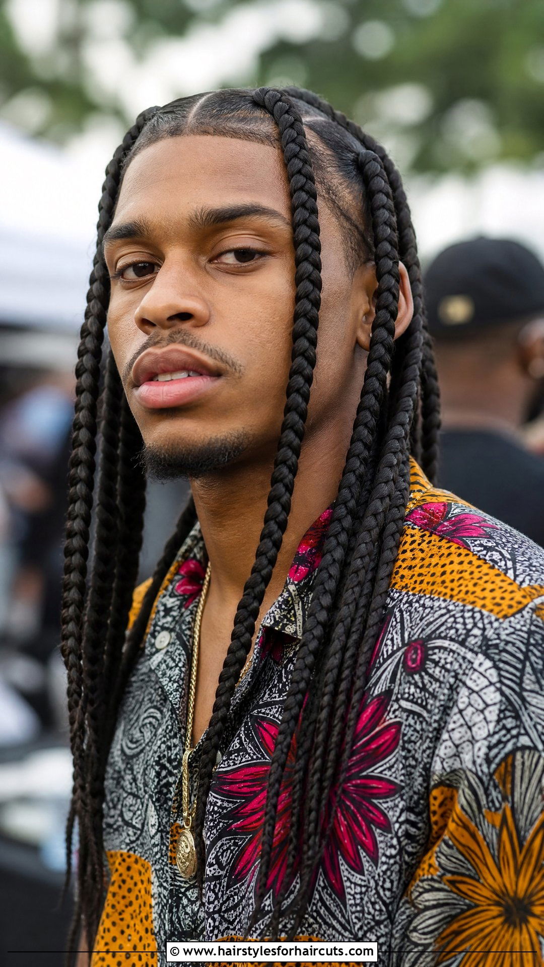 Box Braid Rapper Hairstyle - 25 rapper hairstyles - 25 rapper hairstyles