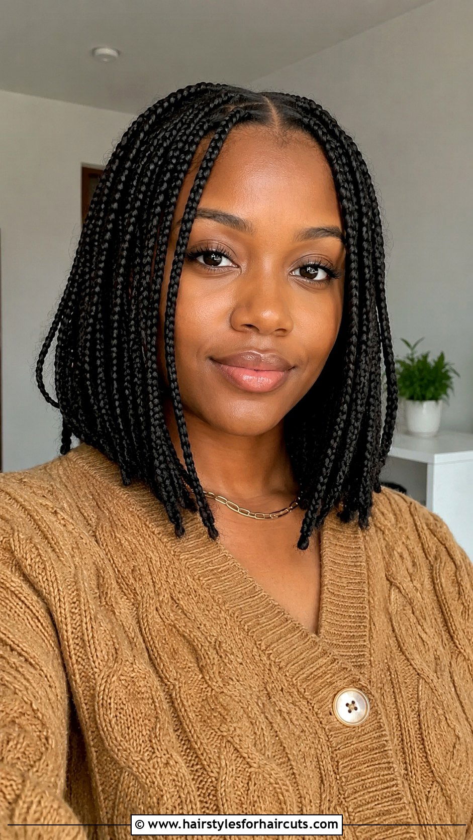 Box Braided Bob - 25 braided bob hairstyles for black hair - 25 braided bob hairstyles for black hair