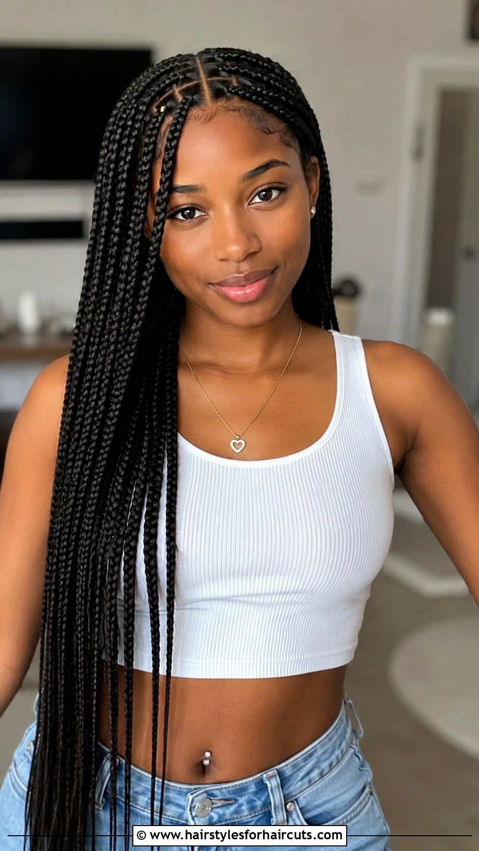 Box Braids - 25 female hairstyles drawing - 25 female hairstyles drawing