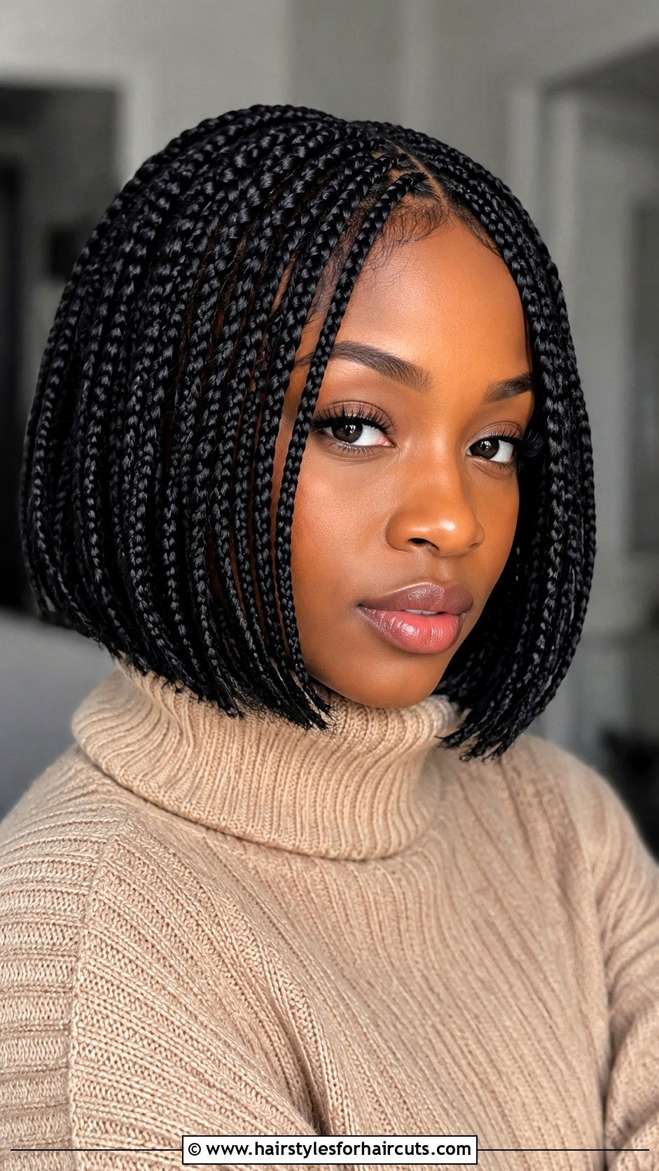 Box Braids Bob - 25 braided hairstyles natural hair - 25 braided hairstyles natural hair