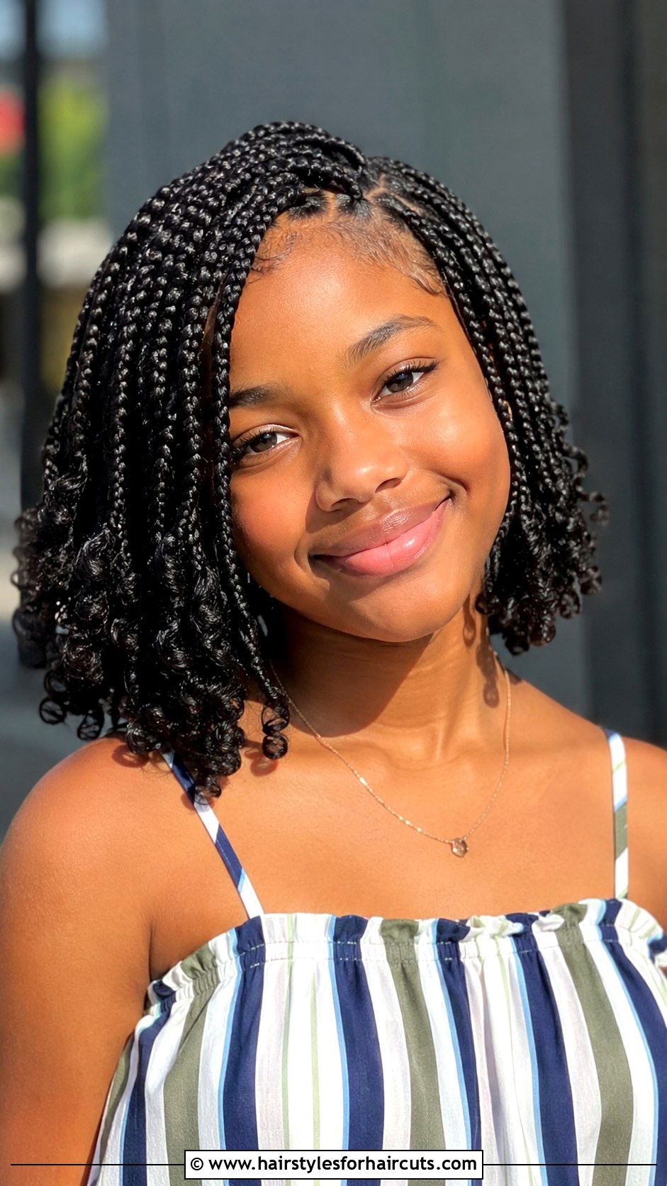 Box Braids Bob - 25 girls braided hairstyles - 25 girls braided hairstyles