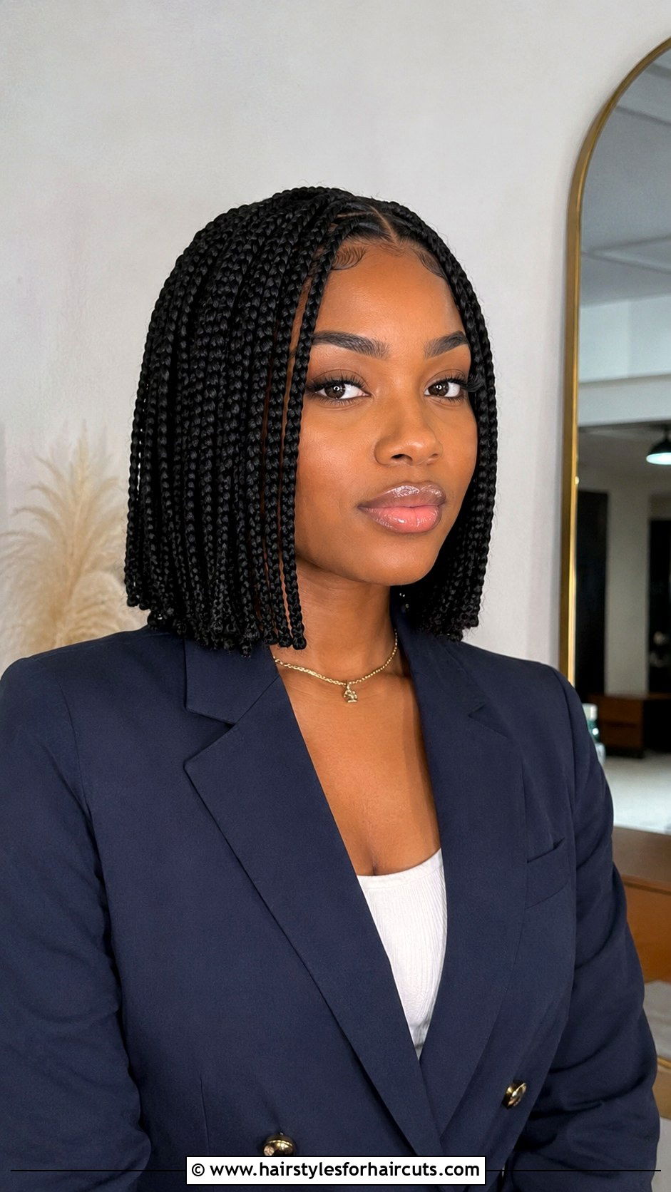Box Braids Bob Haircut - 25 african haircuts - 25 african haircuts