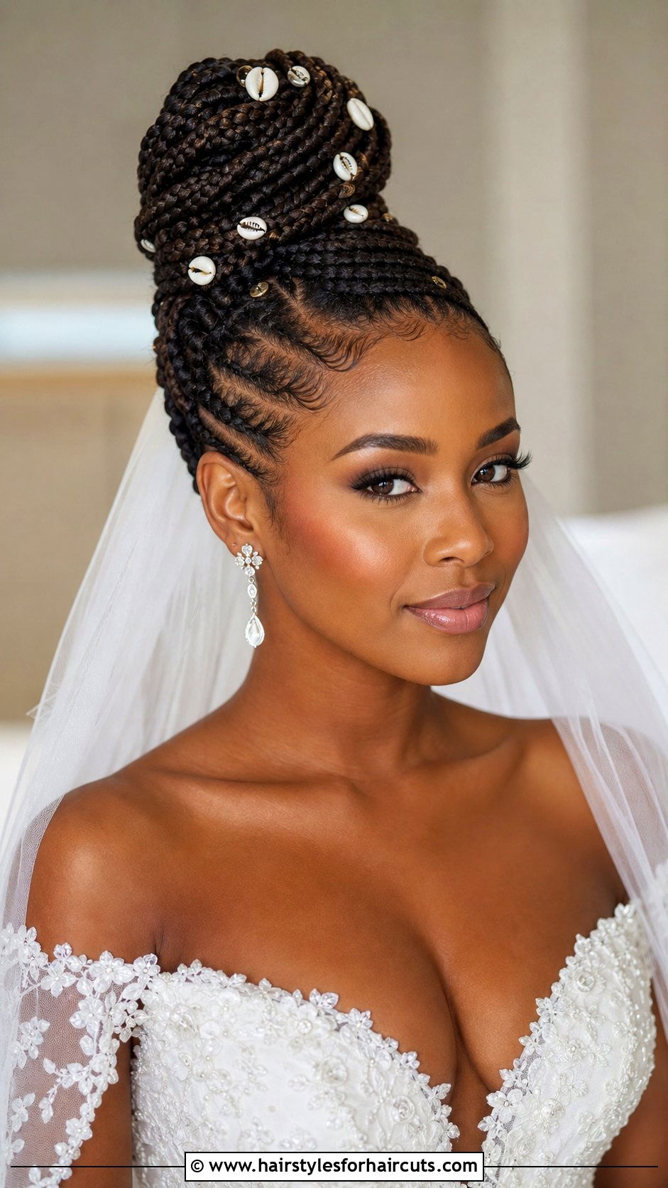 Box Braids Updo Wedding - 25 wedding hairstyles black women - 25 wedding hairstyles black women