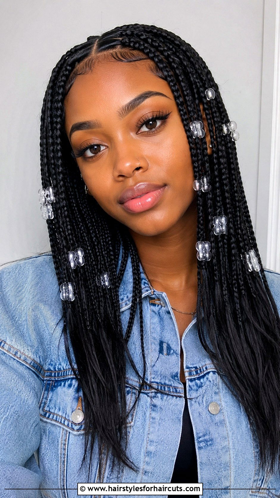 Box Braids With Clear Barrettes - 25 barrette hairstyles black hair - 25 barrette hairstyles black hair