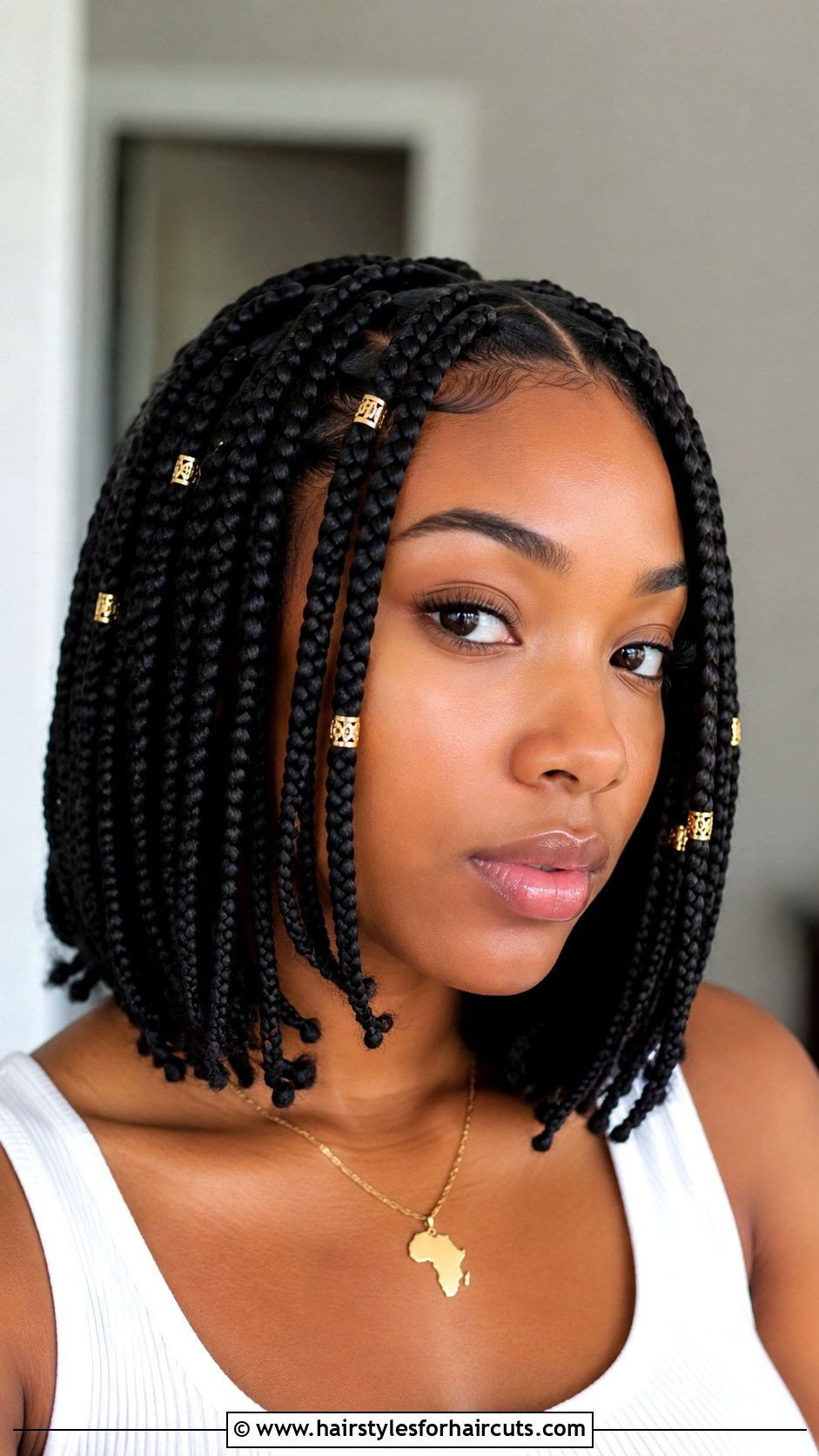 Box Braids With Cuffs - 25 box braid hairstyles - 25 box braid hairstyles