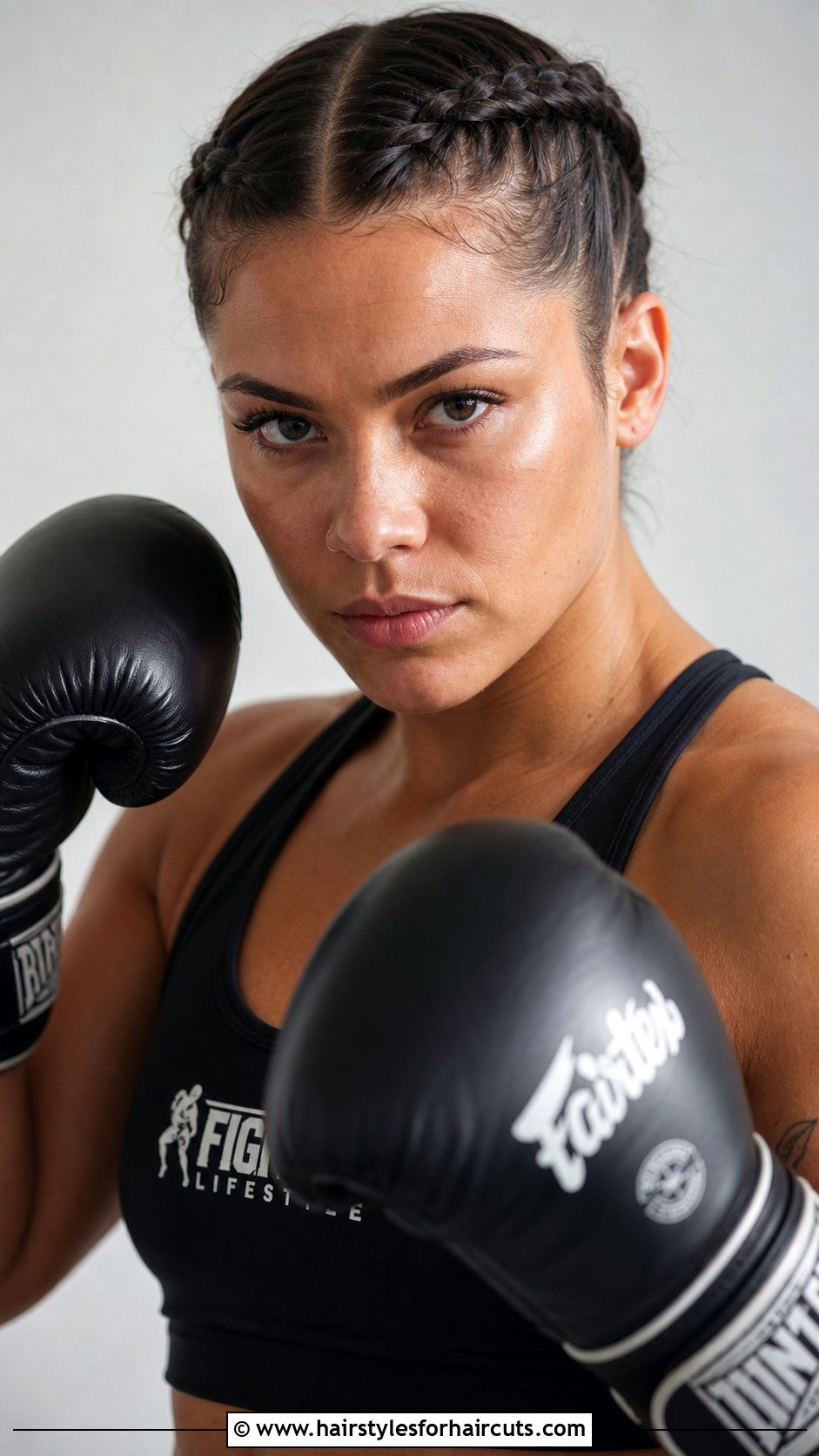 Boxer Braids Short Hair - 25 short hair athletic hairstyles - 25 short hair athletic hairstyles