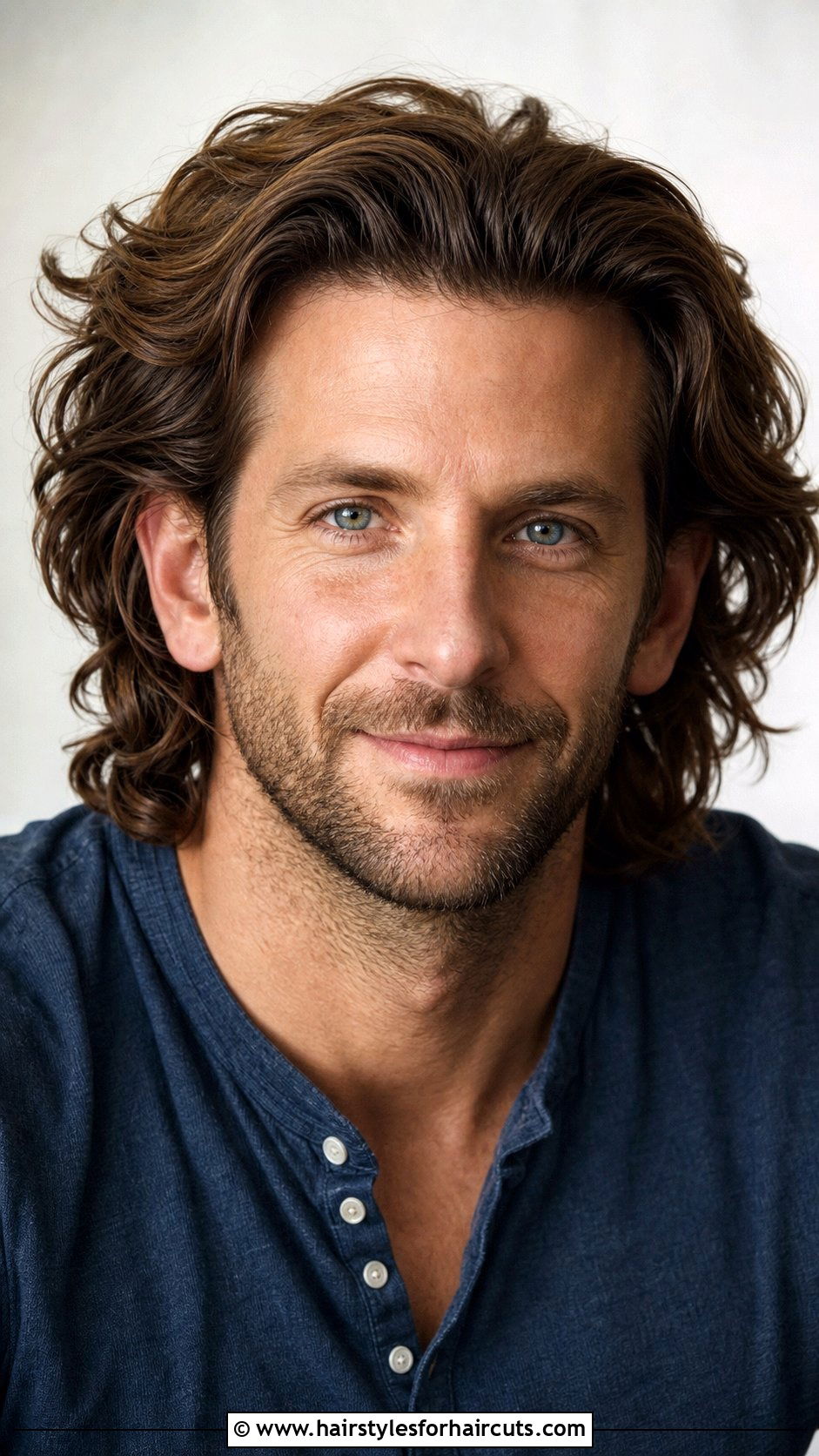 Bradley Cooper Thick Wavy Long Hair - 25 bradley cooper long hairstyles - 25 bradley cooper long hairstyles