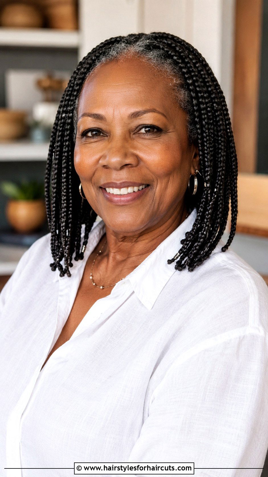 Braid Out Hairstyle - 25 hairstyles for black women over 60 - 25 hairstyles for black women over 60