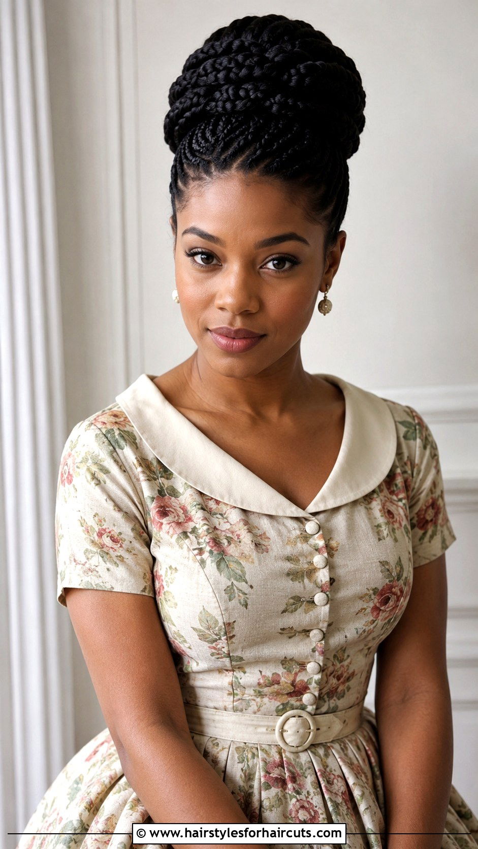 Braided Beehive - 25 70s braided hairstyles black hair - 25 70s braided hairstyles, black hair