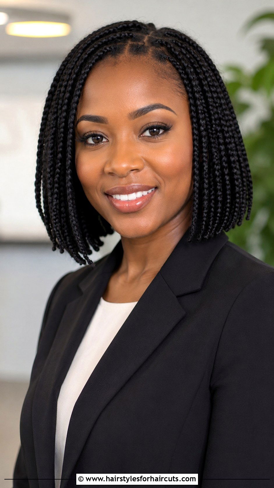Braided Bob - 25 braided hairstyles for black hair - 25 braided hairstyles for black hair