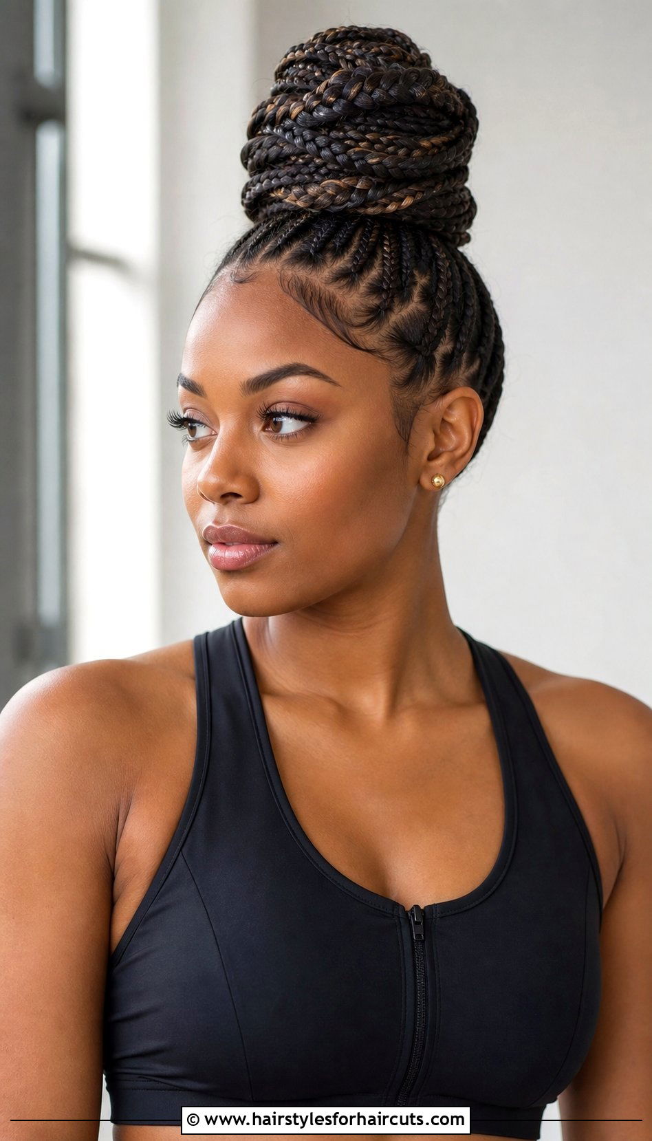 Braided Bun With Attachment - 25 hairstyles for ladies with attachment - 25 hairstyles for ladies with attachment