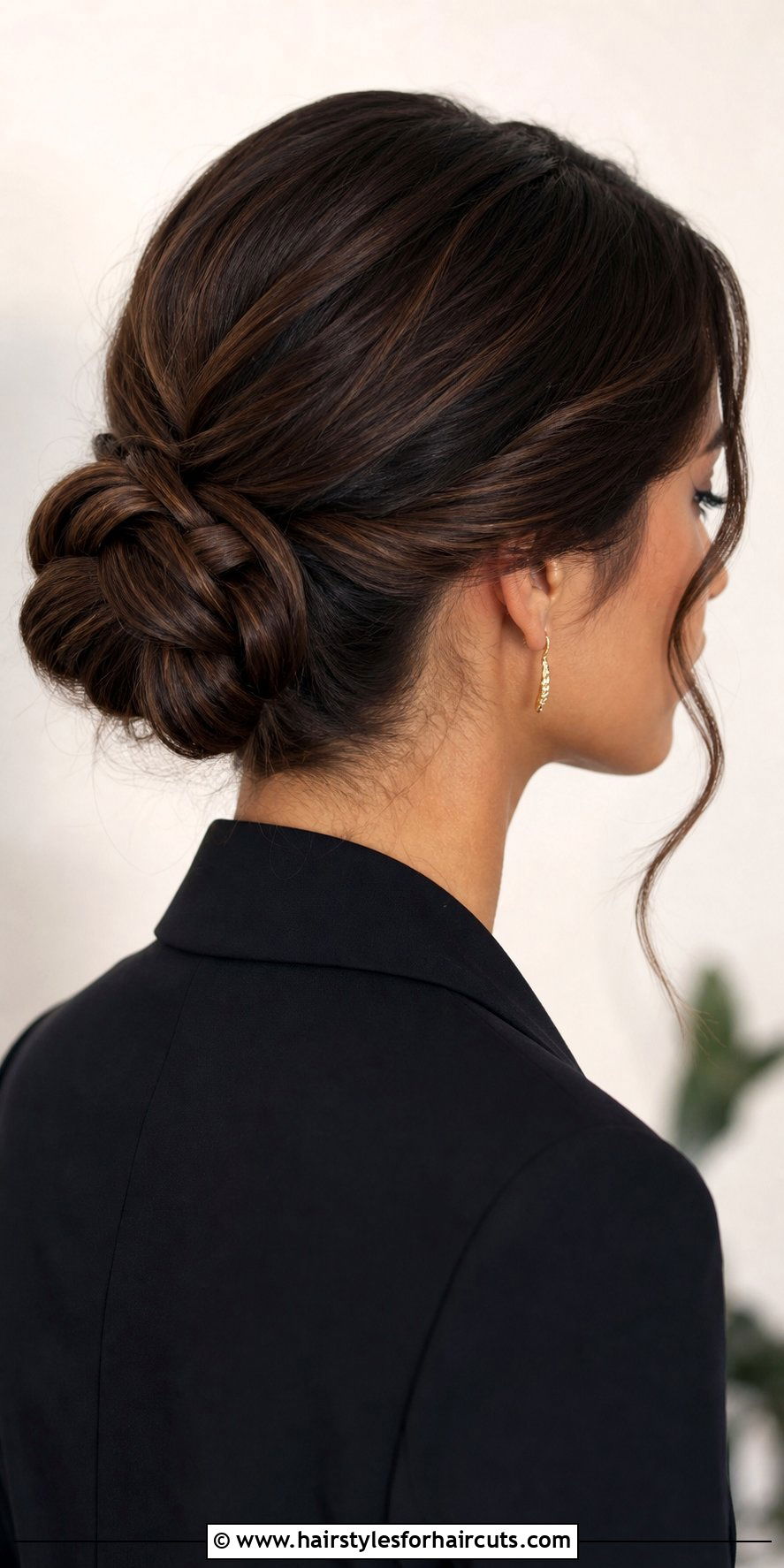 Braided Chignon - 25 fun braided hairstyles for long hair - 25 fun braided hairstyles for long hair