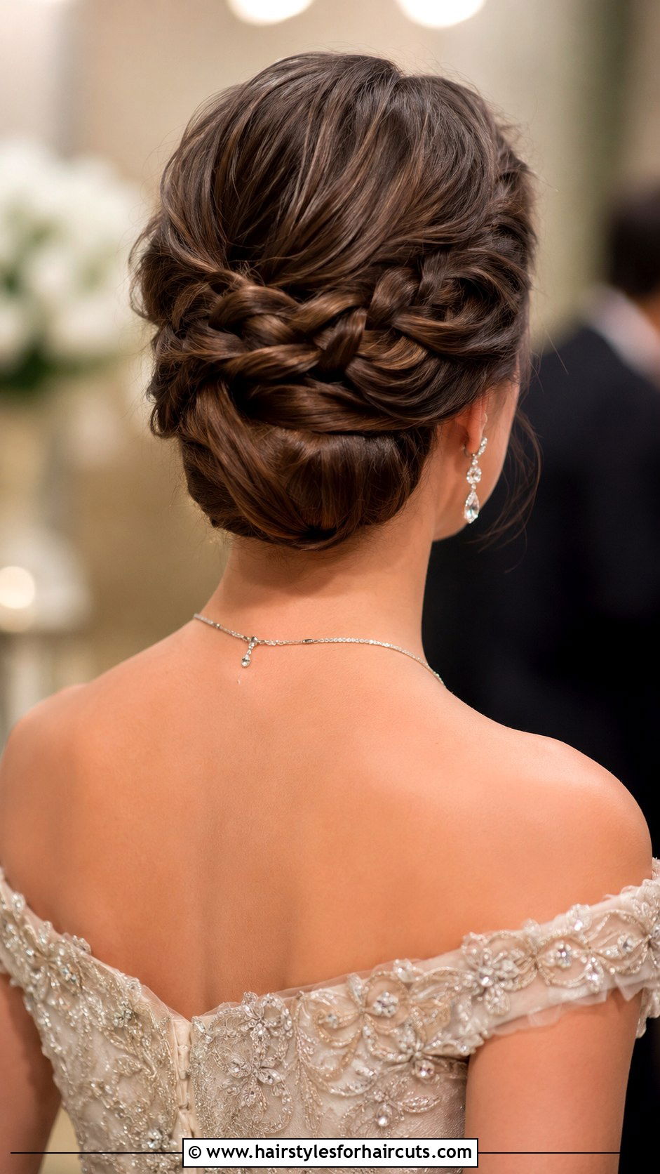 Braided Chignon Short Hair - 25 braid wedding hairstyles for short hair - 25 braid wedding hairstyles for short hair