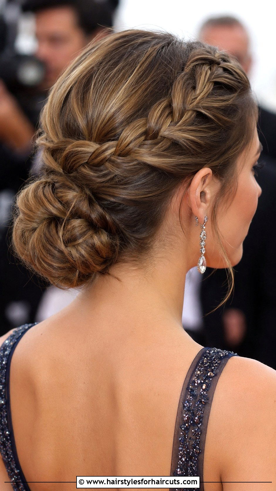 Braided Chignon - 25 chignon hairstyles - 25 chignon hairstyles