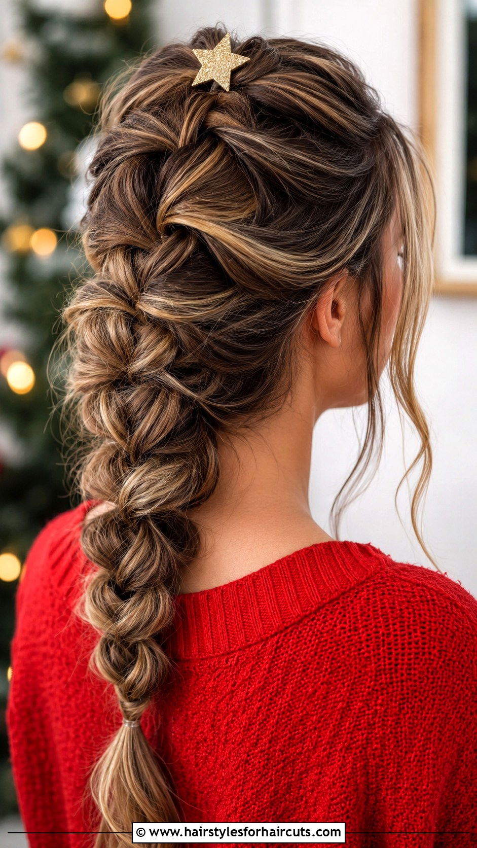 Braided Christmas Tree Hairstyle - 25 christmas tree hairstyles - 25 christmas tree hairstyles