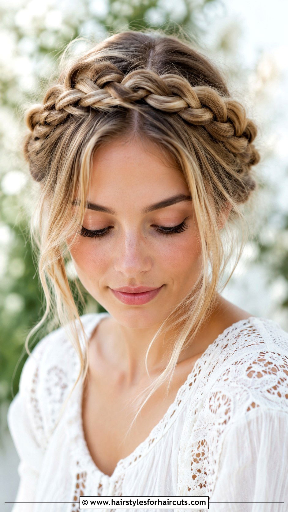 Braided Crown - 25 cute hair hairstyles - 25 cute hair hairstyles