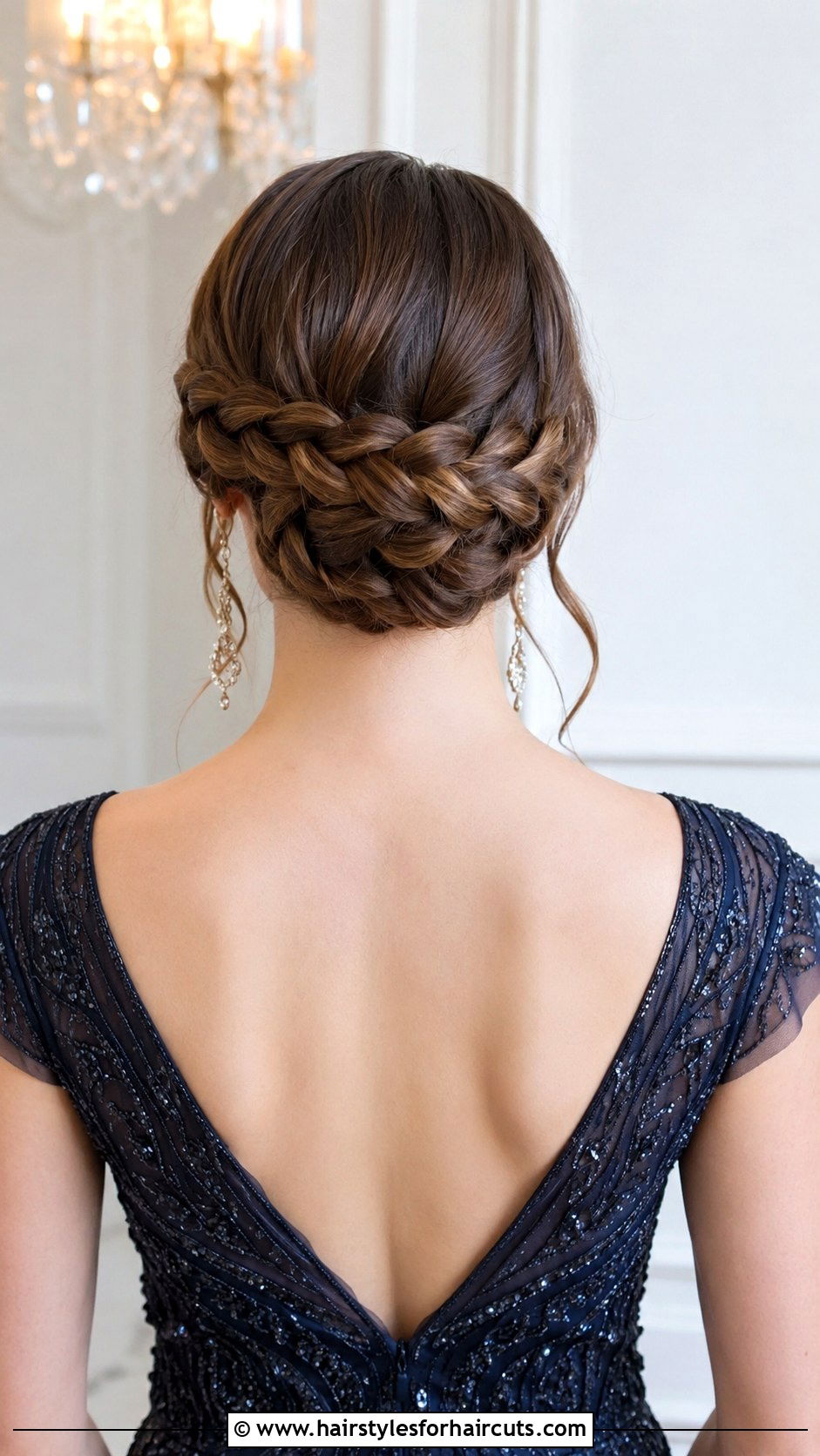 Braided Crown Back View - 25 back hairstyles - 25 back hairstyles