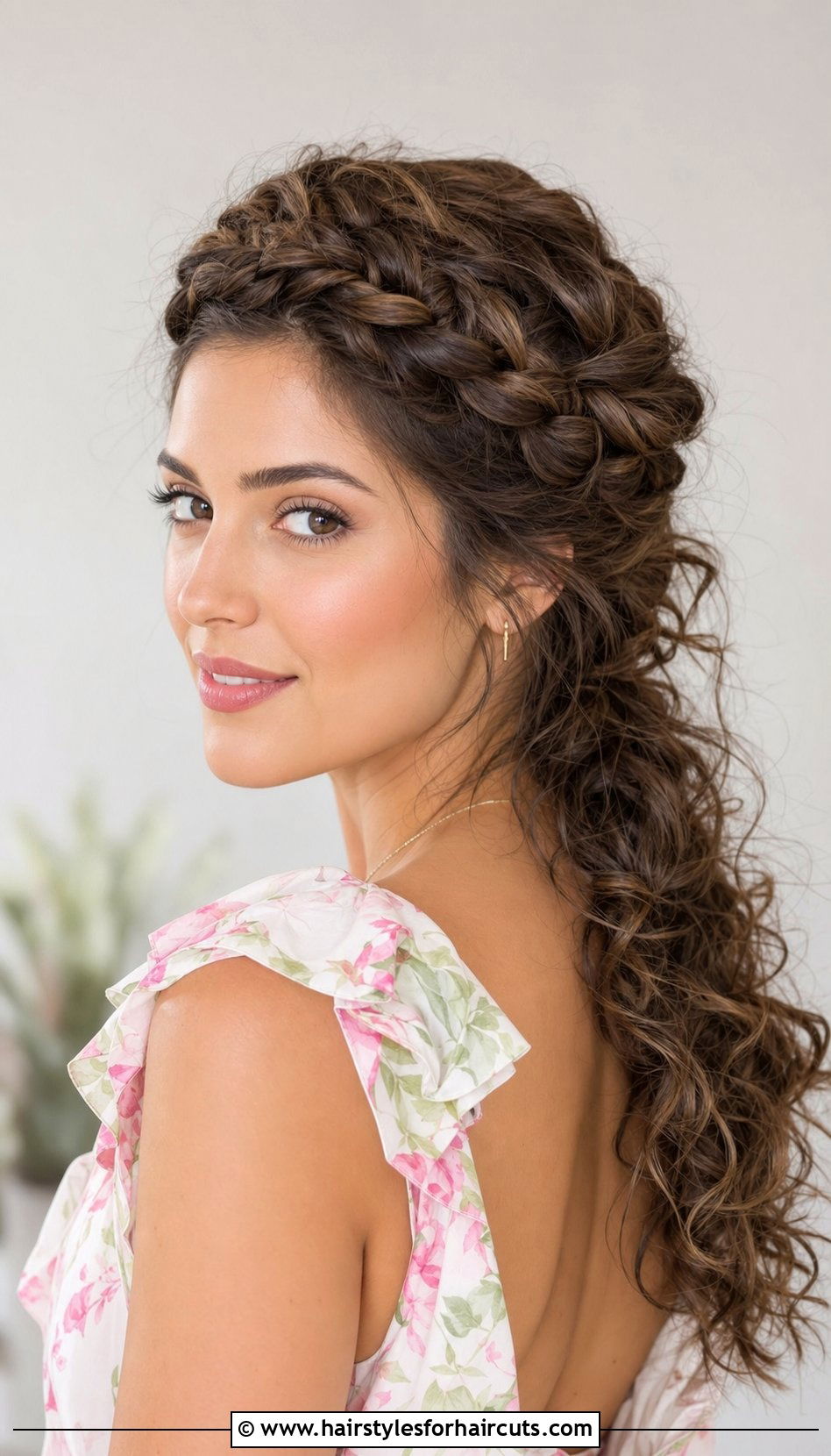Braided Crown Curly Hair Easter - 25 easter hairstyles for curly hair - 25 easter hairstyles for curly hair
