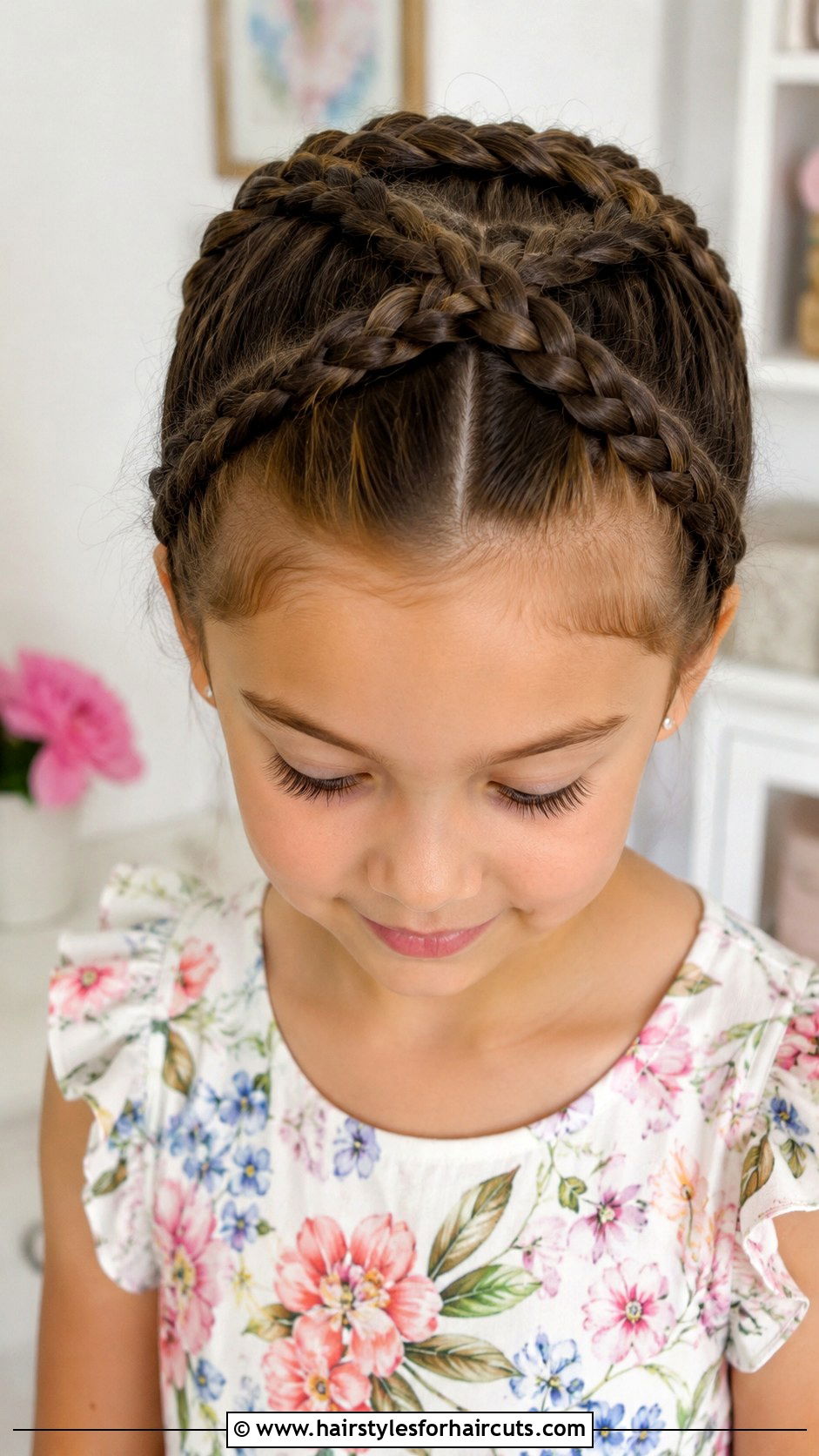 Braided Crown For Long Hair - 25 easy girl hairstyles for long hair - 25 easy girl hairstyles for long hair