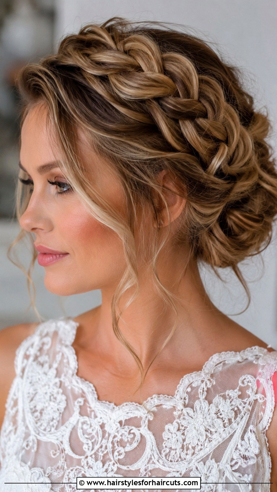 Braided Crown For Wavy Hair - 25 cute hairstyles for wavy hair - 25 cute hairstyles for wavy hair