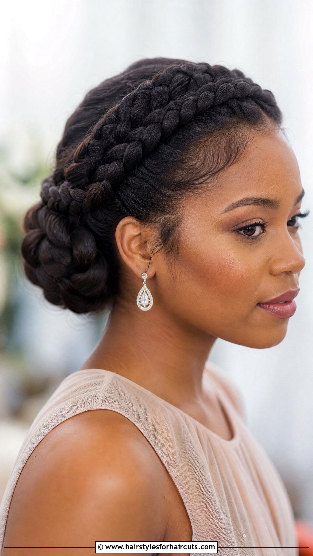 Braided Crown Formal Natural Hair - 25 formal hairstyles for natural hair - 25 formal hairstyles for natural hair