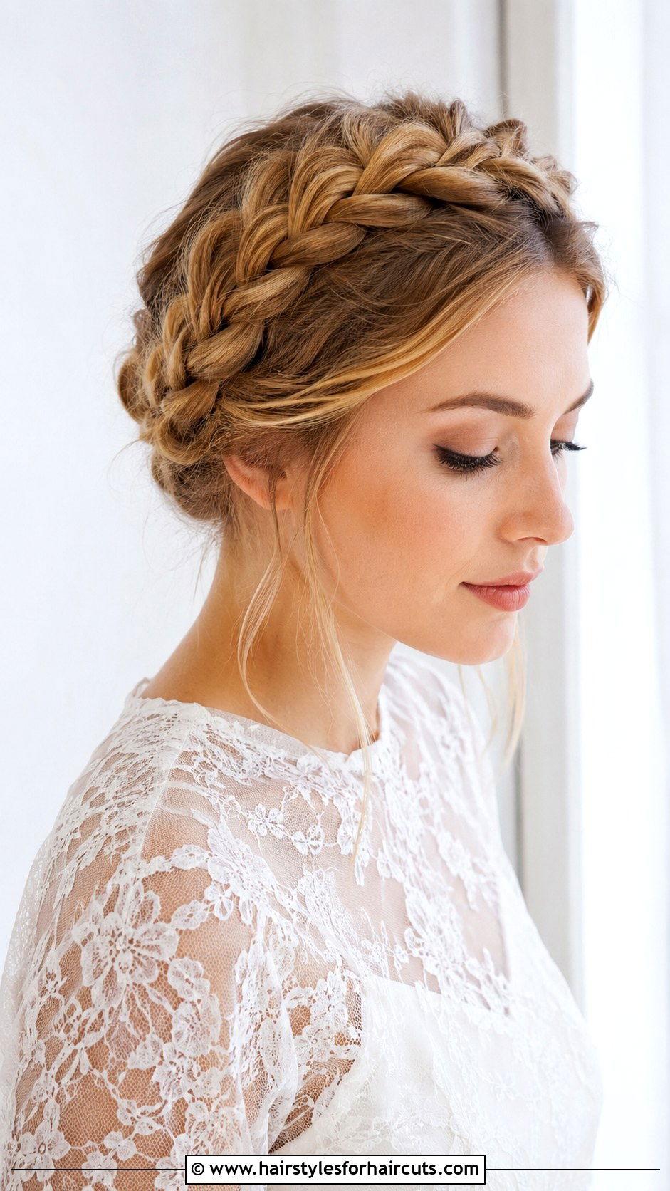 Braided Crown Hairstyle - 25 90s women hairstyles - 25 90s women hairstyles