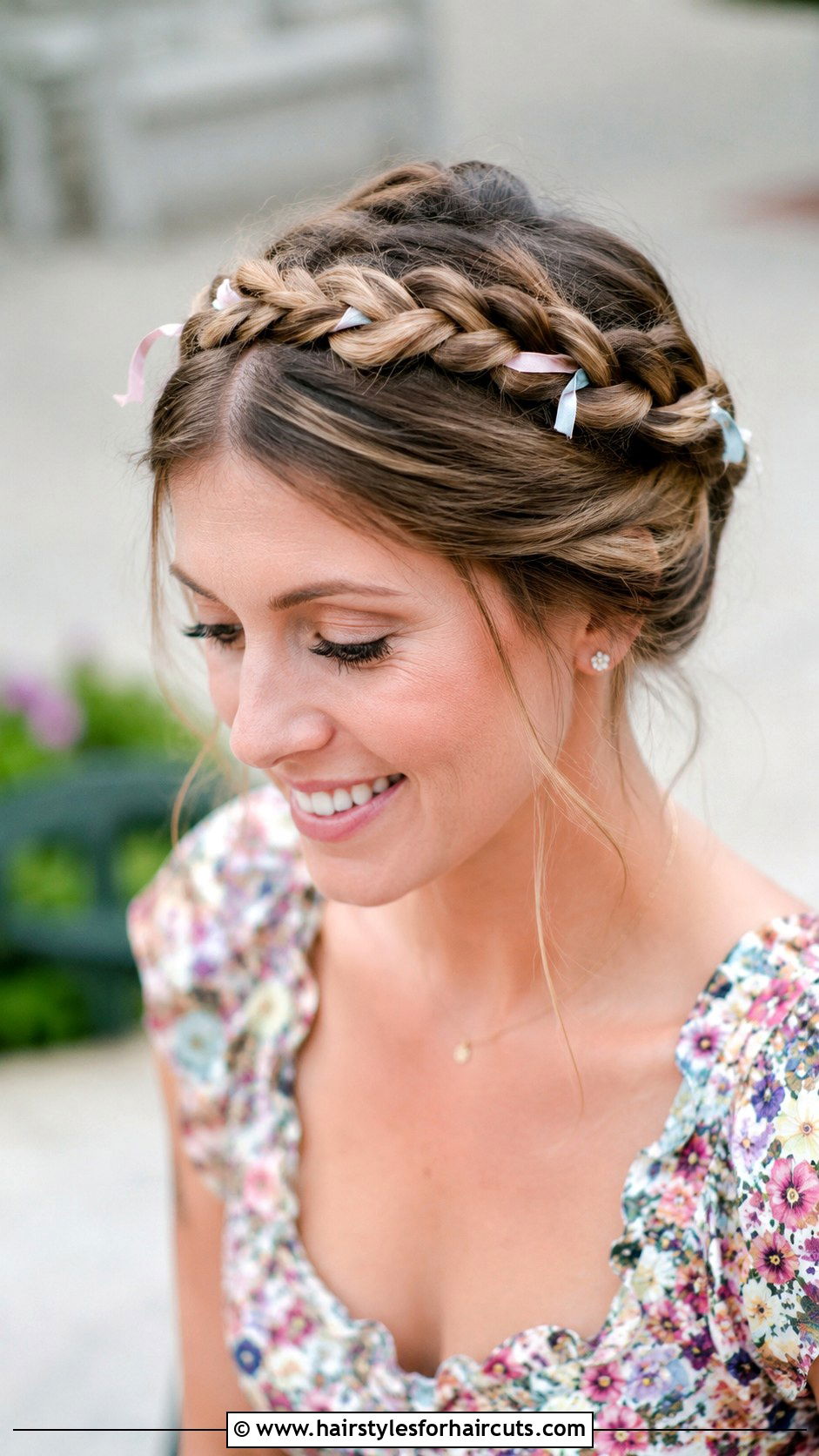 Braided Crown Hairstyle - 25 easter hairstyles for long hair - 25 easter hairstyles for long hair