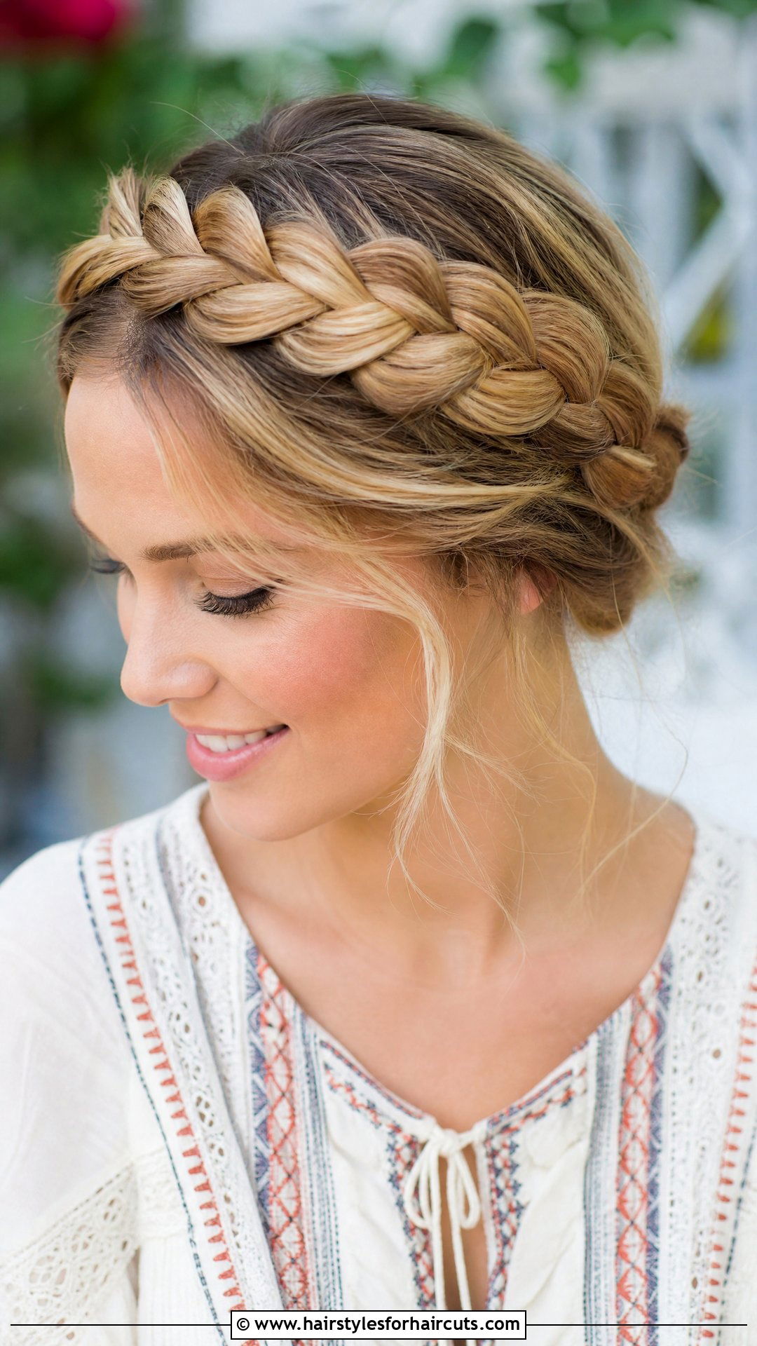 Braided Crown Hairstyle - 25 gems in hairstyles - 25 gems in hairstyles