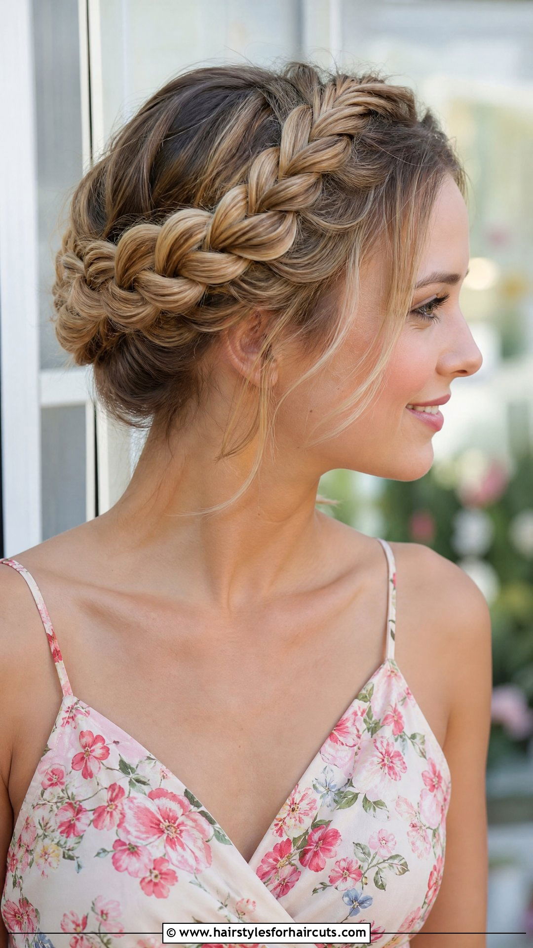 Braided Crown Hairstyle - 25 wedding haircuts - 25 wedding haircuts