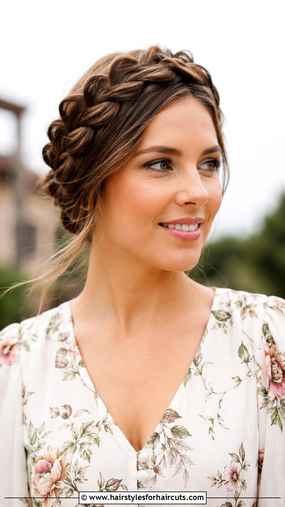 Braided Crown Medium Hair - 25 going out hairstyles for medium hair - 25 going out hairstyles for medium hair