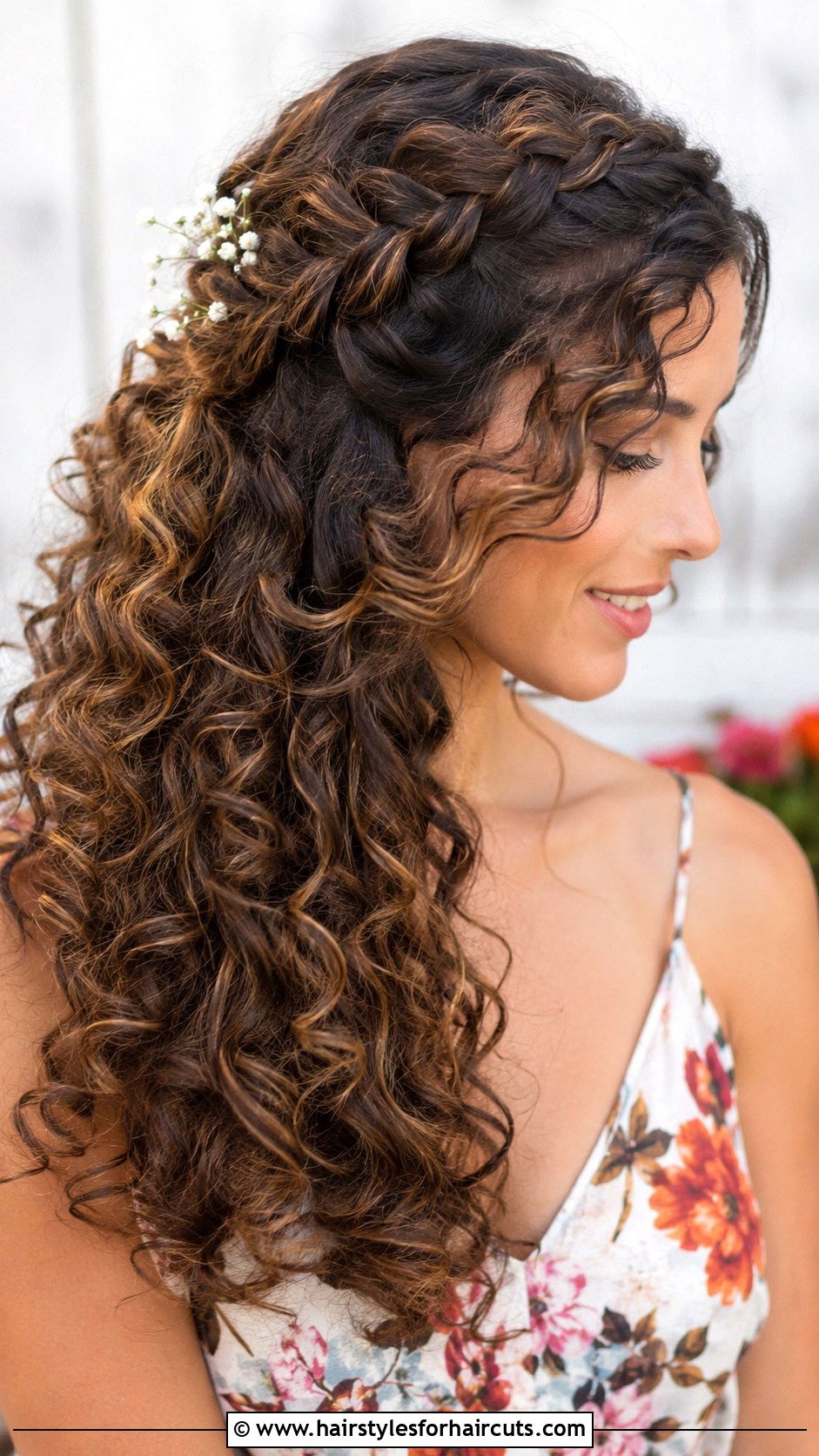 Braided Crown On Curly Hair - 25 birthday hairstyles for curly hair - 25 birthday hairstyles for curly hair
