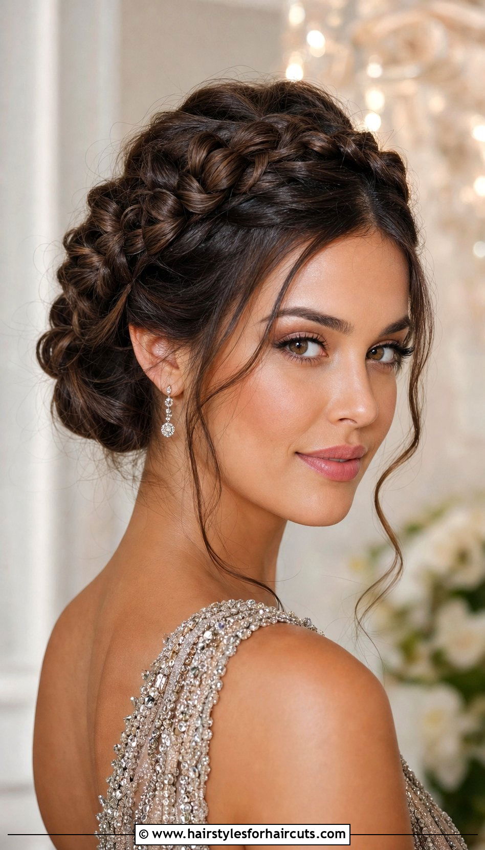 Braided Crown Updo - 25 what is the most attractive hairstyles - 25 what is the most attractive hairstyles