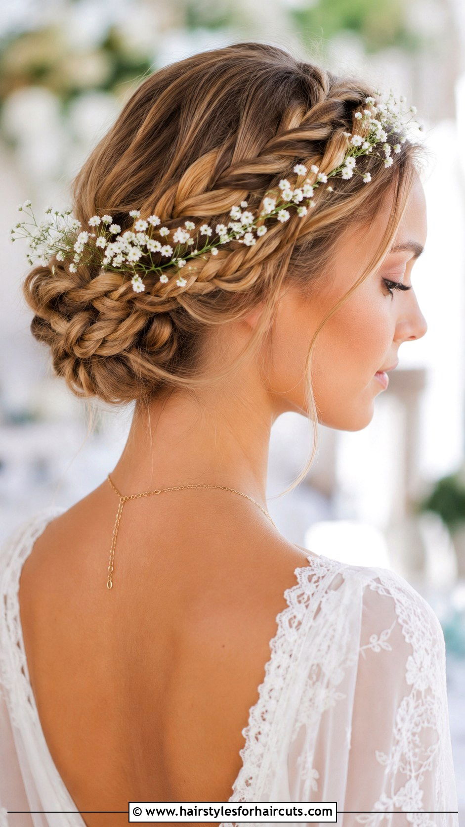 Braided Crown Updo For Short Hair - 25 bridesmaid updo hairstyles for short hair - 25 bridesmaid updo hairstyles for short hair