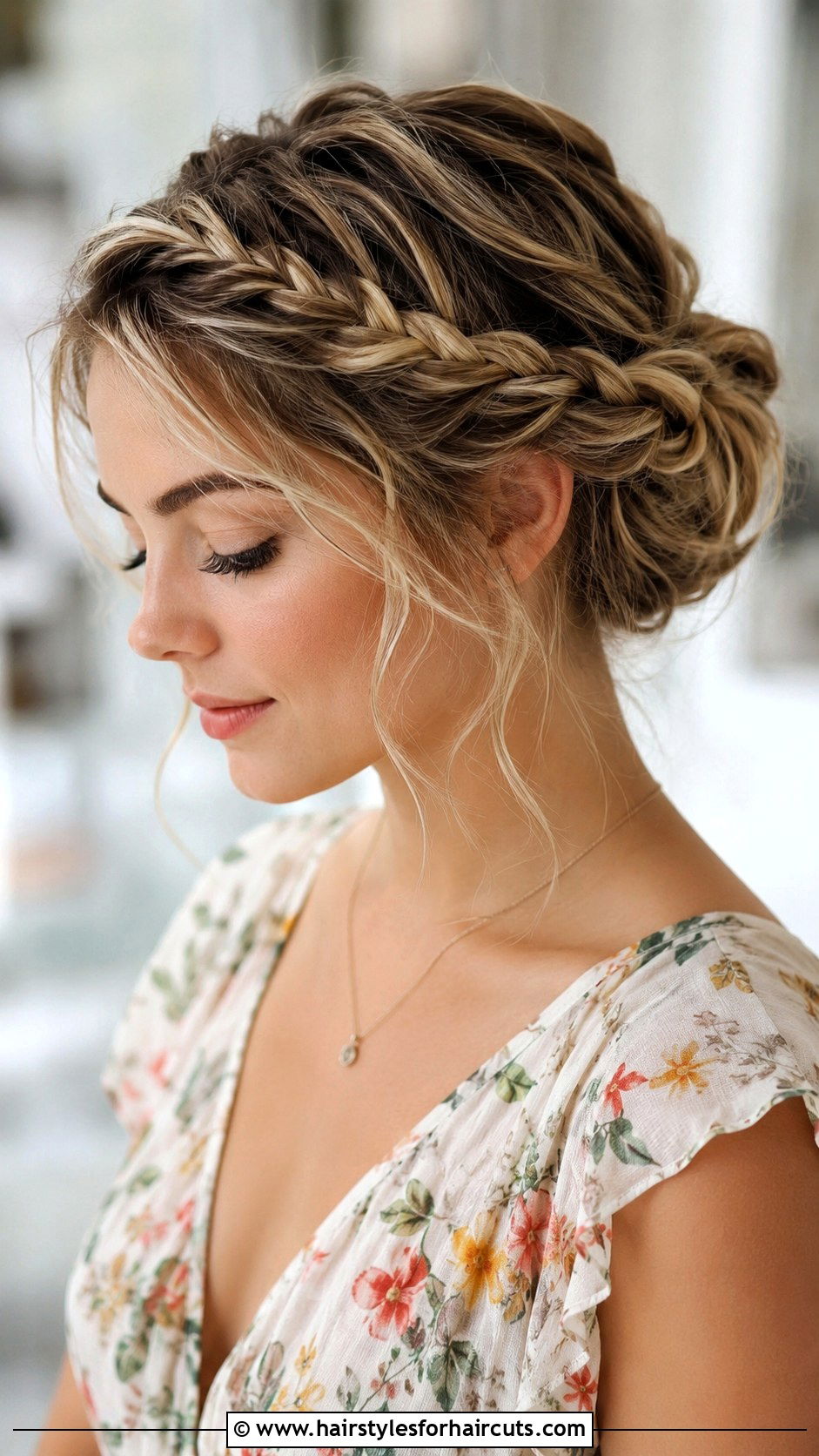 Braided Crown Updo Short Hair - 25 cute updo hairstyles for short hair - 25 cute updo hairstyles for short hair